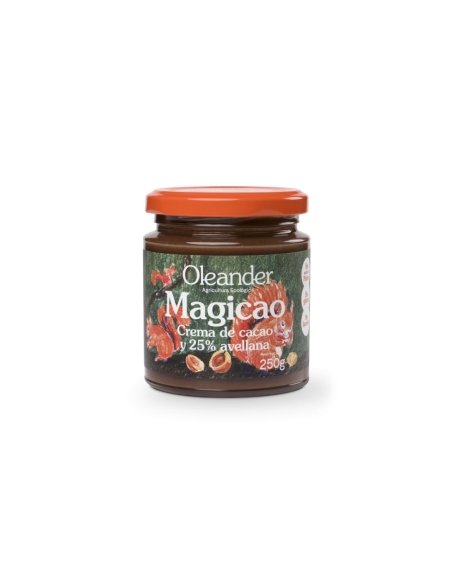 Crema de cacau i avellanes ecològica