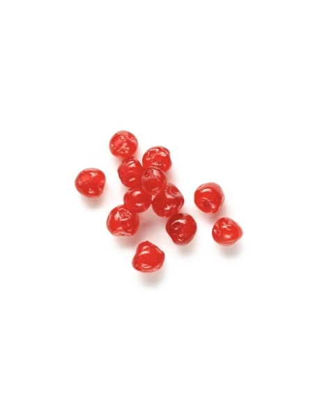 Cereza roja confitada