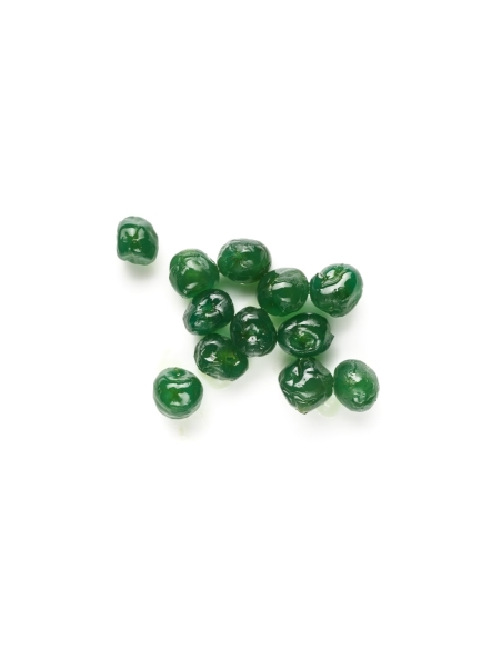Cereza verde confitada