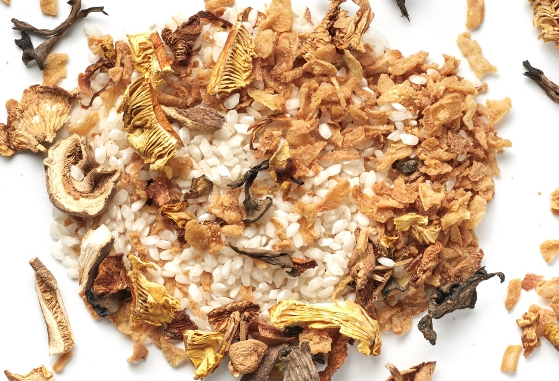 Risotto de setas variadas