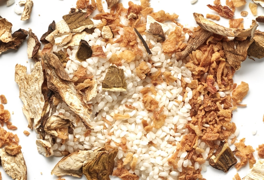 Risotto de boletus edulis