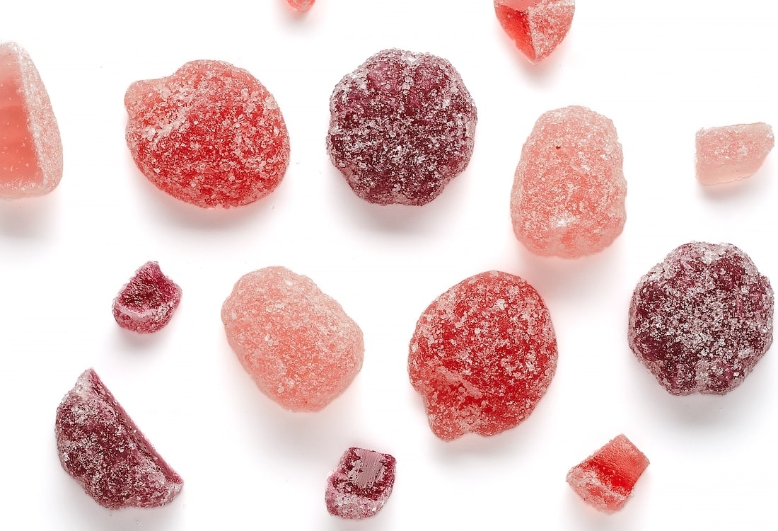 Fruta italiana de frutos del bosque