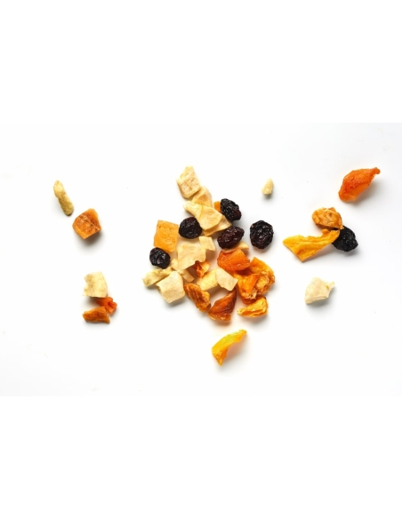 Mezcla de frutas deshidratadas sin azúcares añadidos