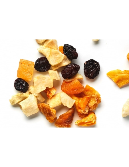 Mezcla de frutas deshidratadas sin azúcares añadidos