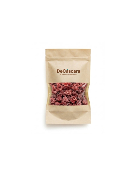 Flor de Hibisco deshidratada con azúcar