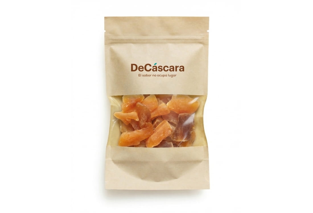 Gingebre deshidratat amb fructosa