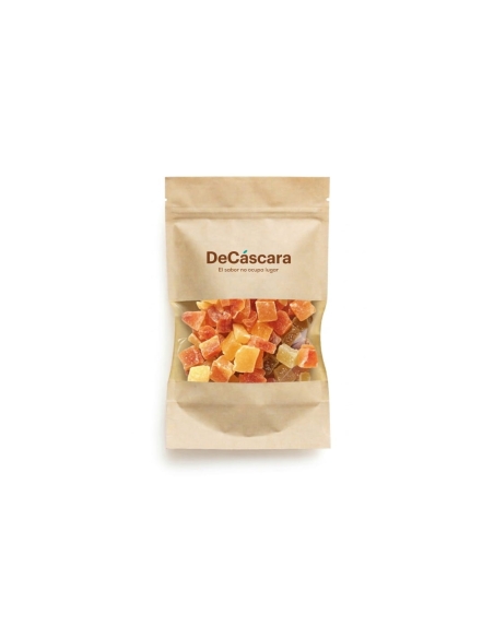 Papaya deshidratada con azúcar