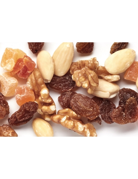 Barreja de fruits secs crus per a iogurt