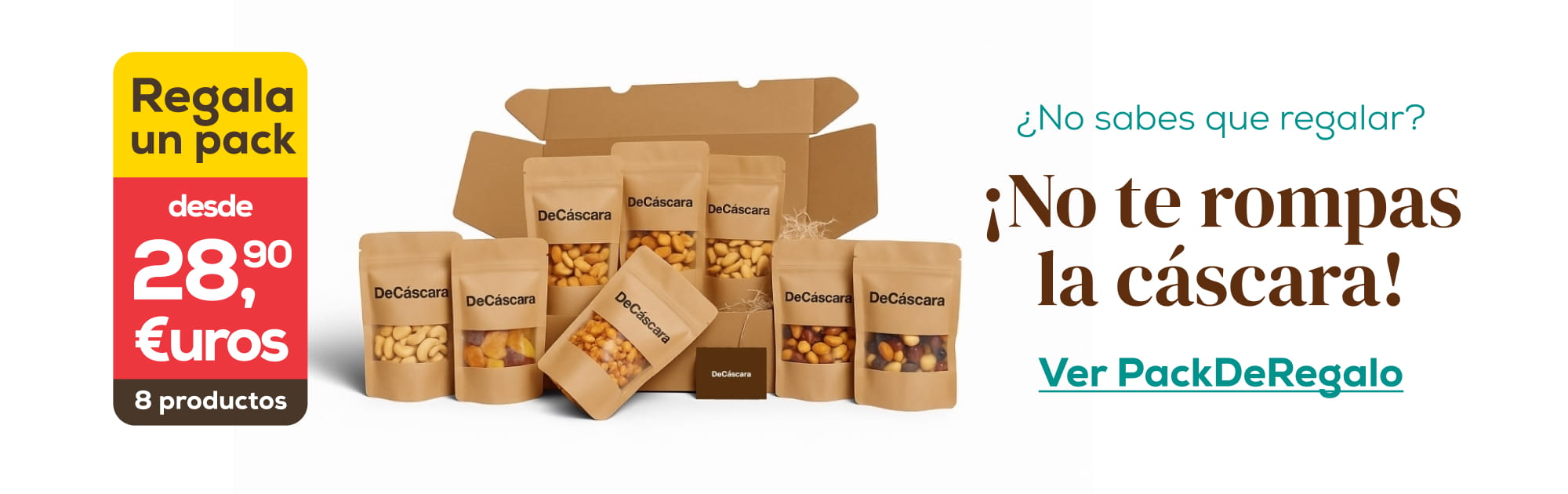 Frutos secos pack regalo